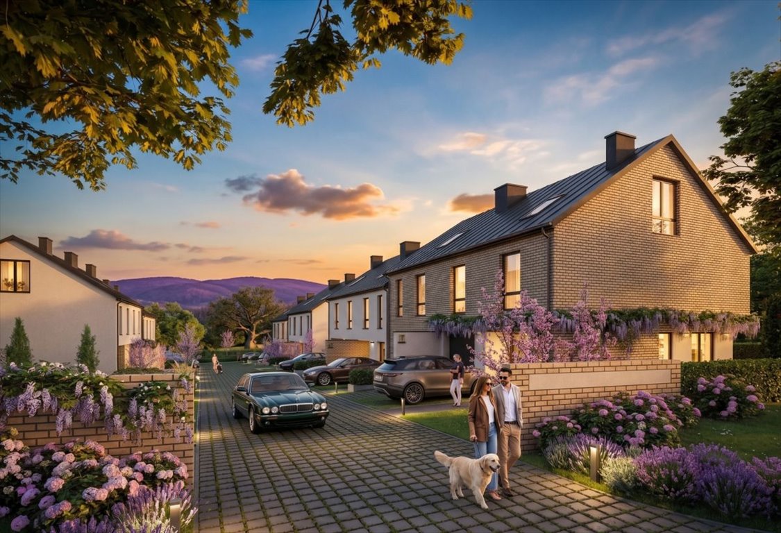 Nowoczesny dom bliźniak z garażem, 150 m², bez PCC Rzeszów, Jana Wywrockiego  150m2 Foto 1