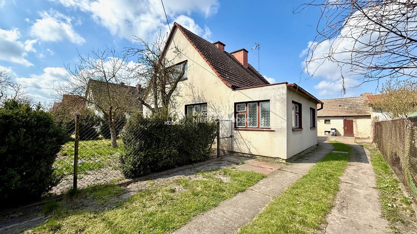 Dom z dużym ogrodem i potencjałem do własnej aranżacji Lębork, Kolejarzy  100m2 Foto 1