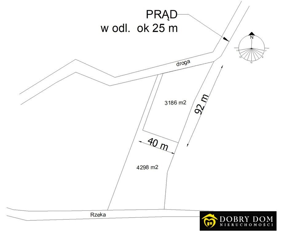 Działka rekreacyjna 3186 m² z lasami i rzeką (Sosnowik) Sosnowik  3 186m2 Foto 1