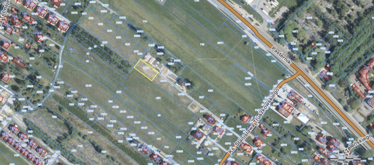 Działka budowlana na sprzedaż Kraków, ks. Stanisława Truszkowskiego  903m2 Foto 1