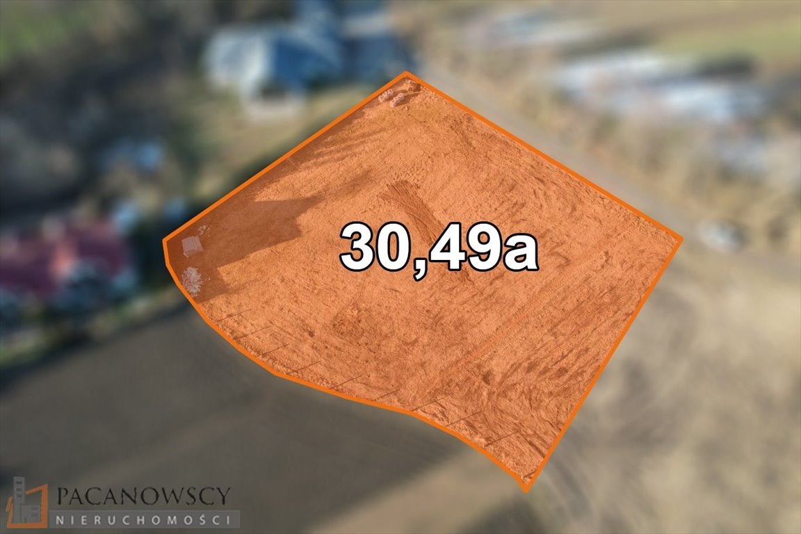 Działka z pozwoleniem na nowoczesny dom 3050 m2, media, blisko Krakowa Zielonki  3 049m2 Foto 1