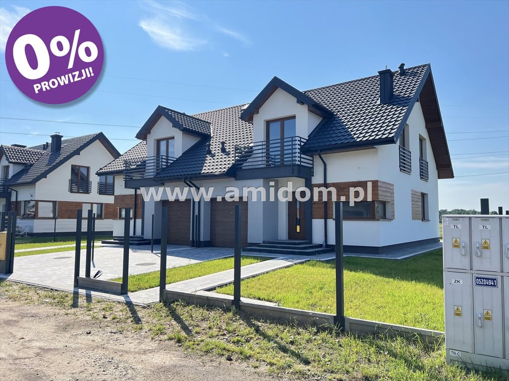 Nowoczesny bliźniak 5 pokoi z garażem i ogrodem polecam Nadbiel  127m2 Foto 1