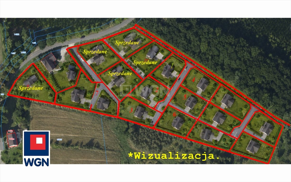 Działka budowlana 1000 m² w Ustroniu - las i dobra komunikacja Ustronie, Ustronie  1 000m2 Foto 1