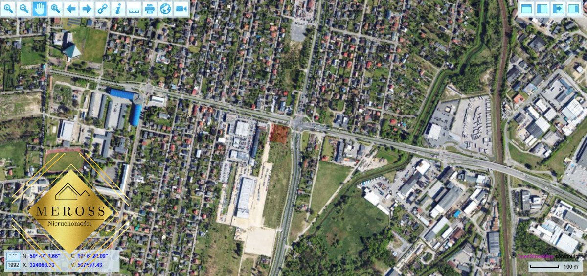 Na sprzedaż działka 3456 m² z możliwością zabudowy usługowej Częstochowa  3 456m2 Foto 1