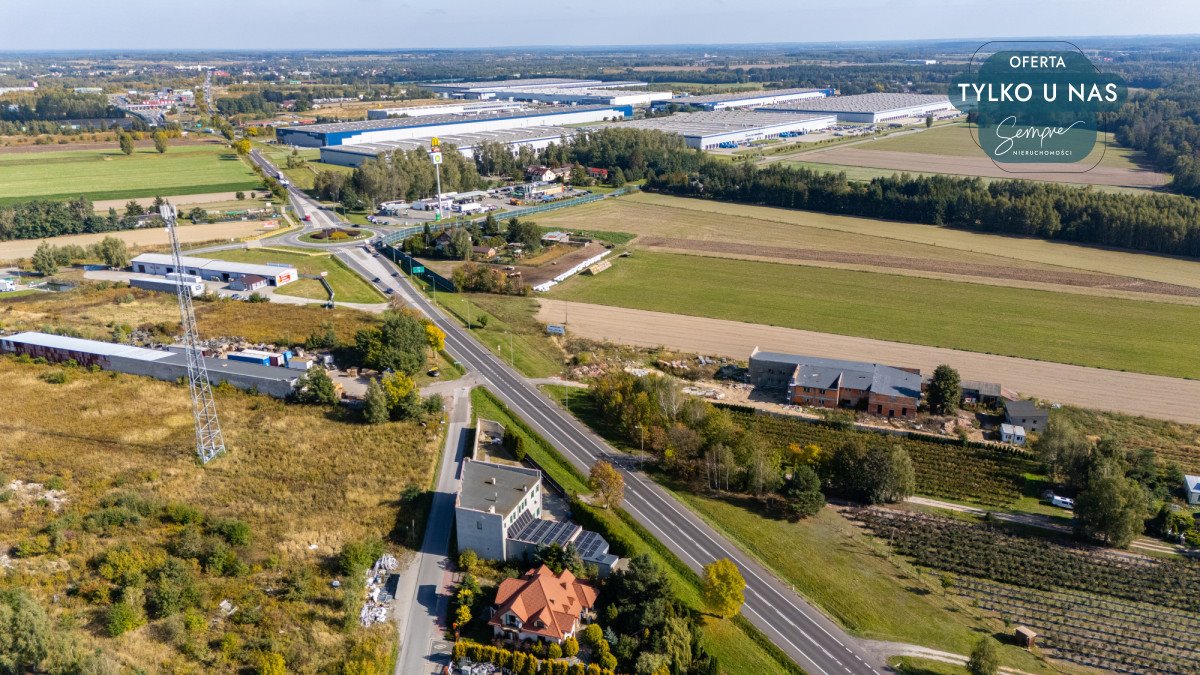 Lokal użytkowy 597 m² - działka przy DK14 i A2 Orzechówek  597m2 Foto 1