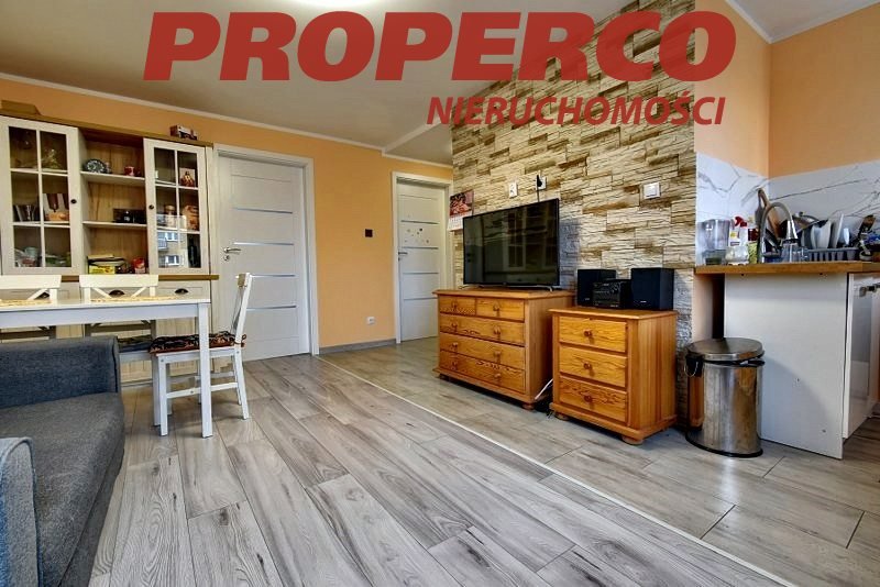 Nowoczesne 3-pokojowe mieszkanie po remoncie z balkonem i piwnicą Kielce, Czarnów, Jagiellońska  47m2 Foto 1