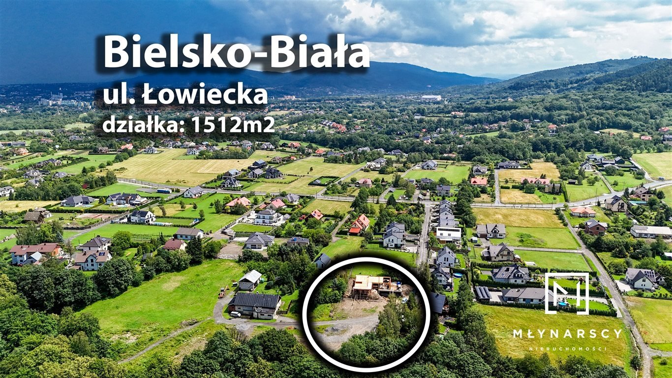 Działka budowlana na sprzedaż Bielsko-Biała, Kamienica  1 512m2 Foto 5