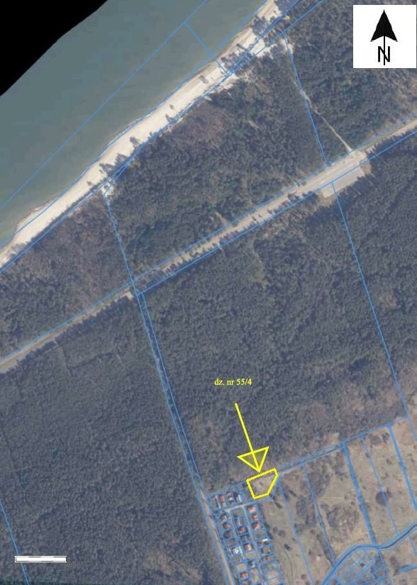 Działka w Rusinowie 1891 m², blisko plaży, uzbrojona Rusinowo  1 891m2 Foto 1