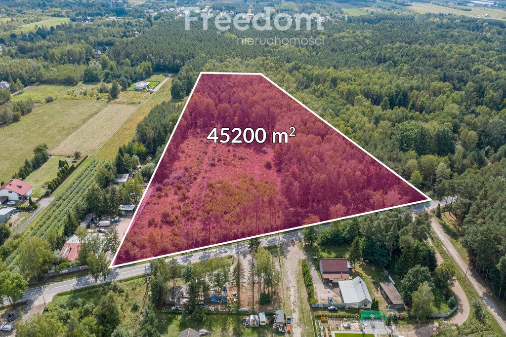 Działka budowlana na sprzedaż Prace Duże, Piaseczyńska  45 200m2 Foto 1