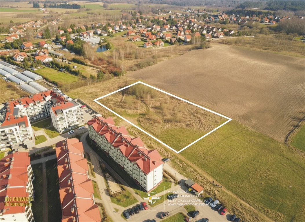 Działka pod zabudowę wielorodzinną z mediami, Węgorzewo Węgorzewo, Węgorzewo, Jana Pawła II  5 710m2 Foto 1