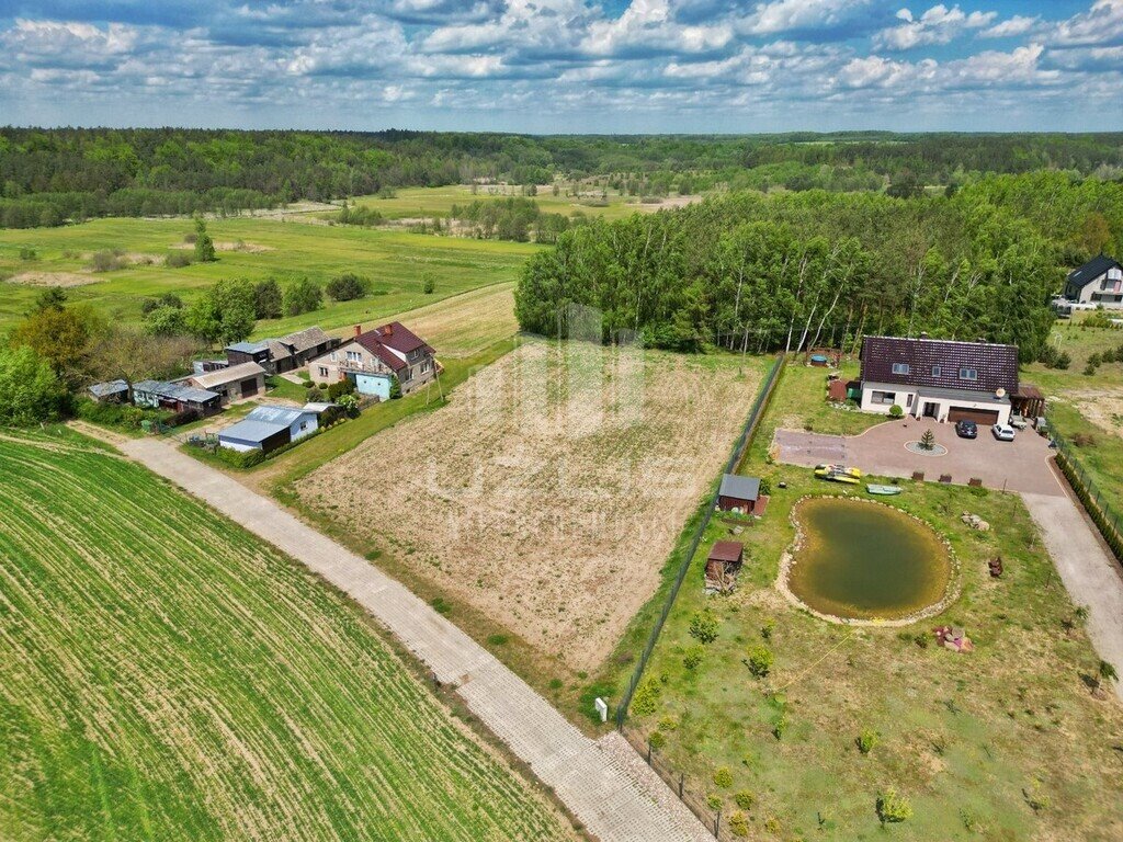Działka budowlana 2800 m² z warunkami zabudowy i mediami Koźmin  2 800m2 Foto 1
