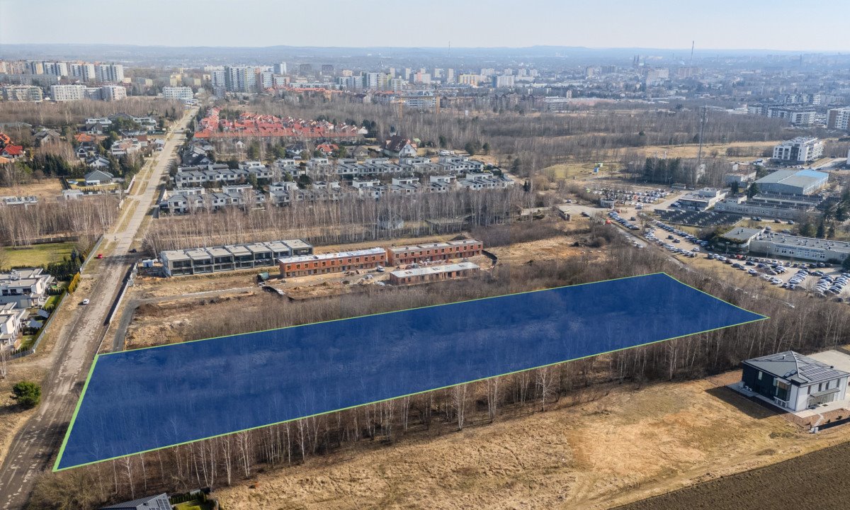 Duża działka w Parkitce z mediami i planem mieszkaniowym Częstochowa, Parkitka, Małopolska  16 787m2 Foto 1