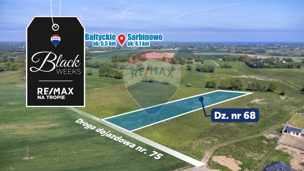 Działka rolna na sprzedaż Będzino  6 105m2 Foto 1