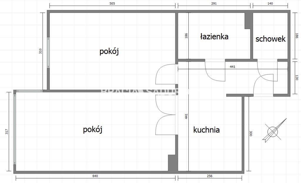 Mieszkanie dwupokojowe na sprzedaż Kraków, Podgórze, Zabłocie, Przemysłowa  57m2 Foto 3