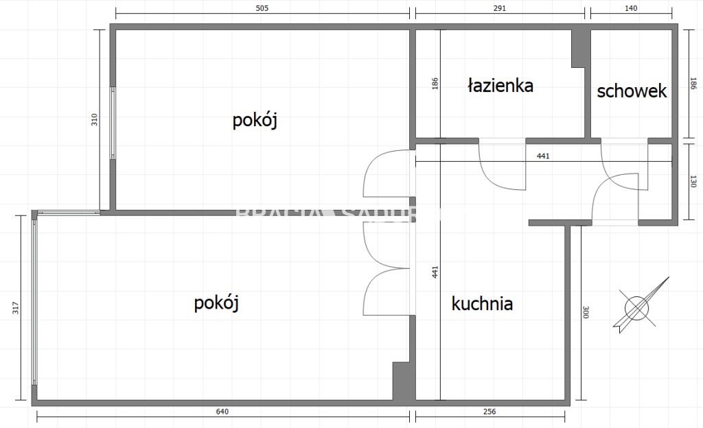 Mieszkanie dwupokojowe na wynajem Kraków, Podgórze, Zabłocie, Przemysłowa  57m2 Foto 3