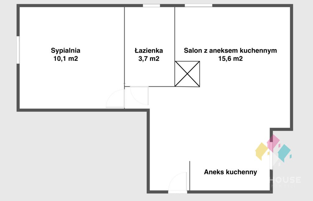 Mieszkanie dwupokojowe na sprzedaż Olsztyn, Franciszka Barcza  40m2 Foto 7