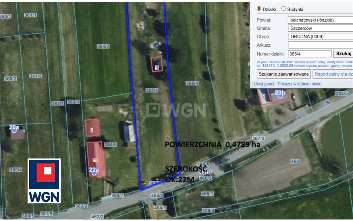 Działka budowlana z dostępem do drogi i pełnym uzbrojeniem Grudna, Grudna  4 789m2 Foto 1
