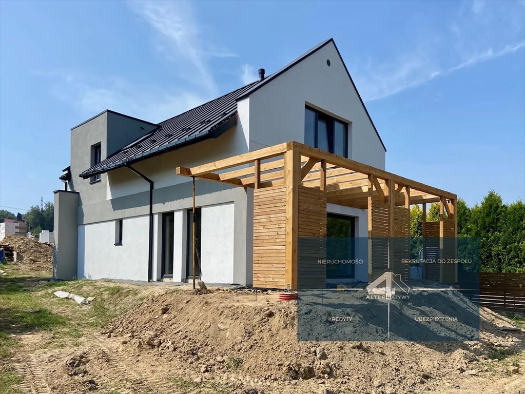 Dom deweloperski 172 m2 z tarasem i ogrzewaniem podłogowym Głogoczów  172m2 Foto 1