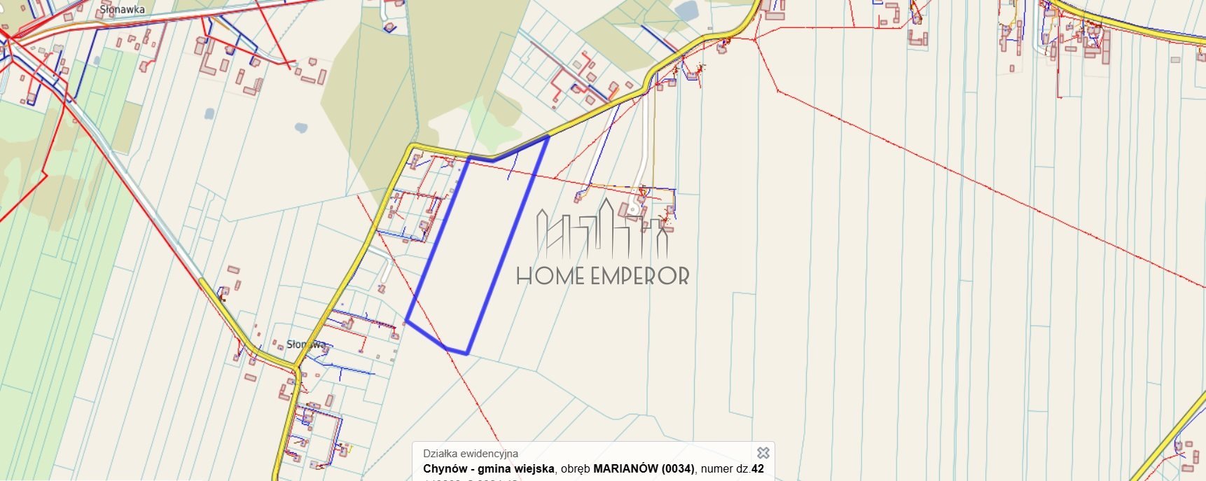 Działka rolna na sprzedaż Marianów  43 300m2 Foto 3