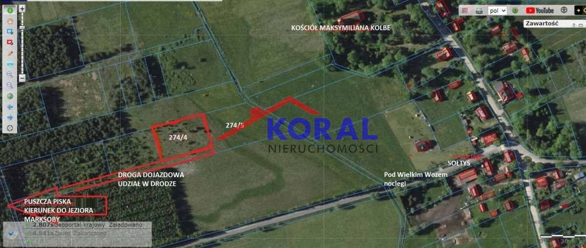 Działka rolna na sprzedaż Jerutki, Jerutki  3 240m2 Foto 4