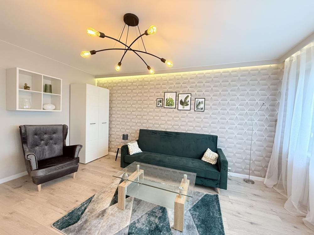 Na wynajem przestronne mieszkanie 42 m² z panoramicznym widokiem Poznań, Rataje, Osiedle Lecha 125  42m2 Foto 1