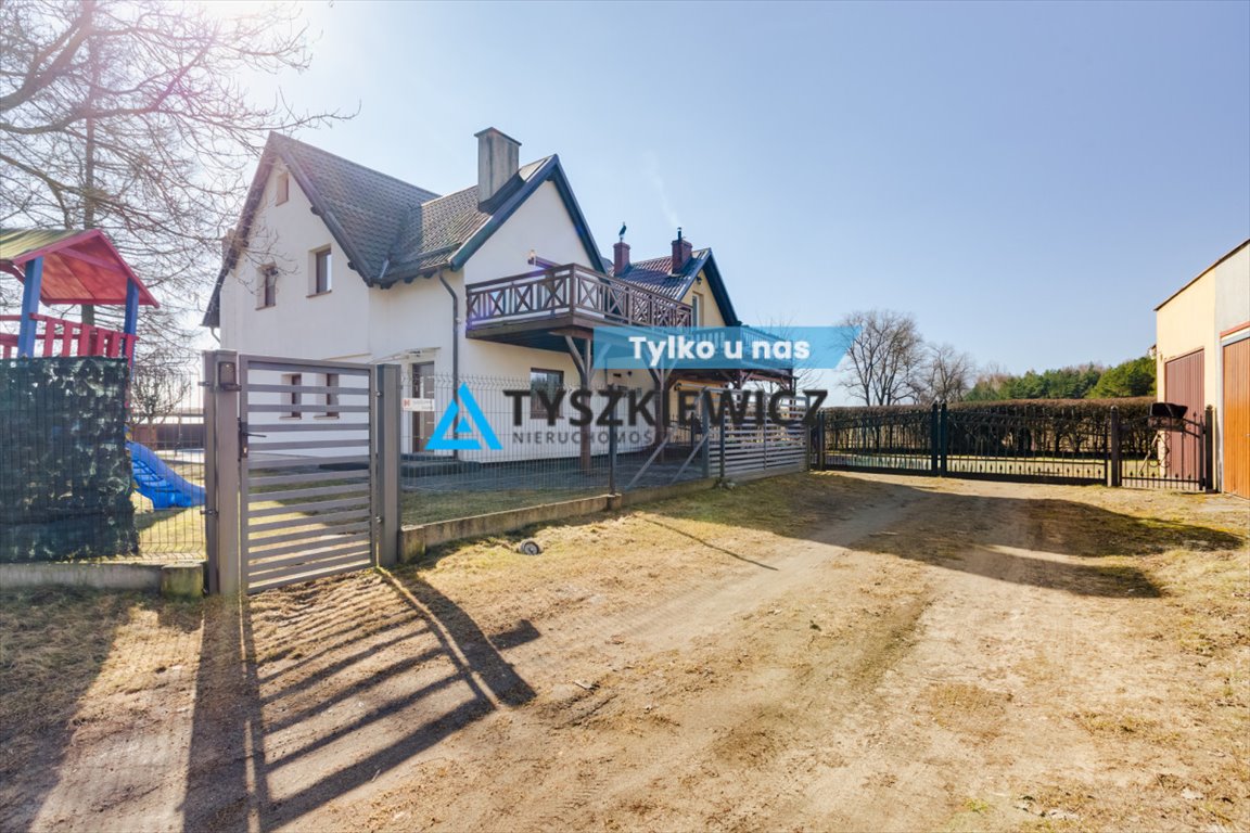 Urokliwy dom 150 m2 z basenem i sauną w Kaszubach Częstkowo  150m2 Foto 1