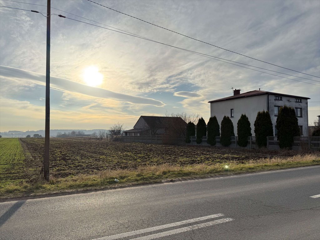 Działka 15 959 m² z dwoma pasami zabudowy i mediami Pińczyce, Pińczyce  15 959m2 Foto 1