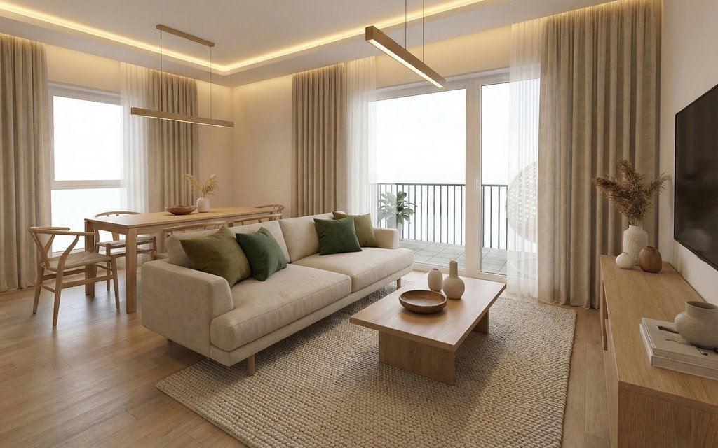 Prestiżowe 4-pokojowe mieszkanie z Smart Home i miejscem parkingowym Katowice, Koszutka, Konduktorska  58m2 Foto 1