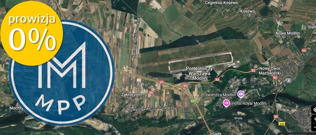 Działka usługowa 6500 m² przy trasie S7, blisko Warszawy Zakroczym, Ostrzykowizna  6 505m2 Foto 1