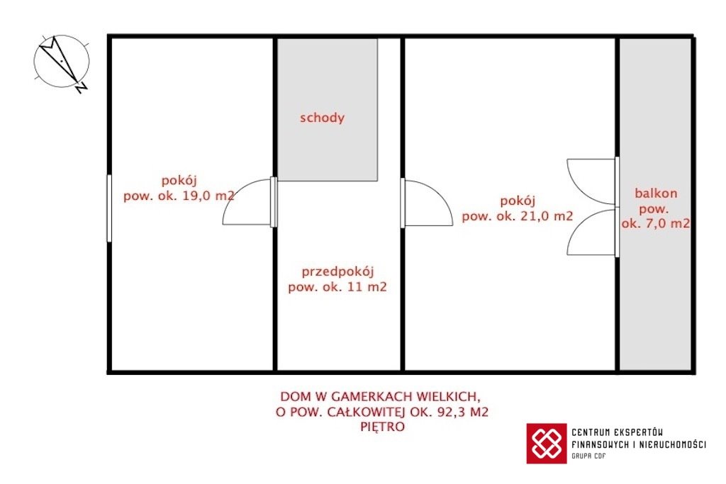 Dom na sprzedaż Gamerki Wielkie  92m2 Foto 19