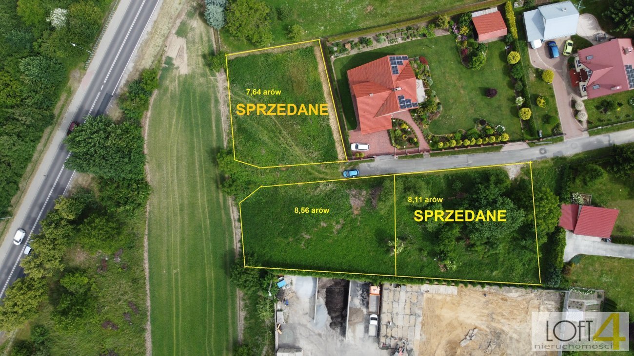 Działka budowlana na sprzedaż Nowodworze  856m2 Foto 1