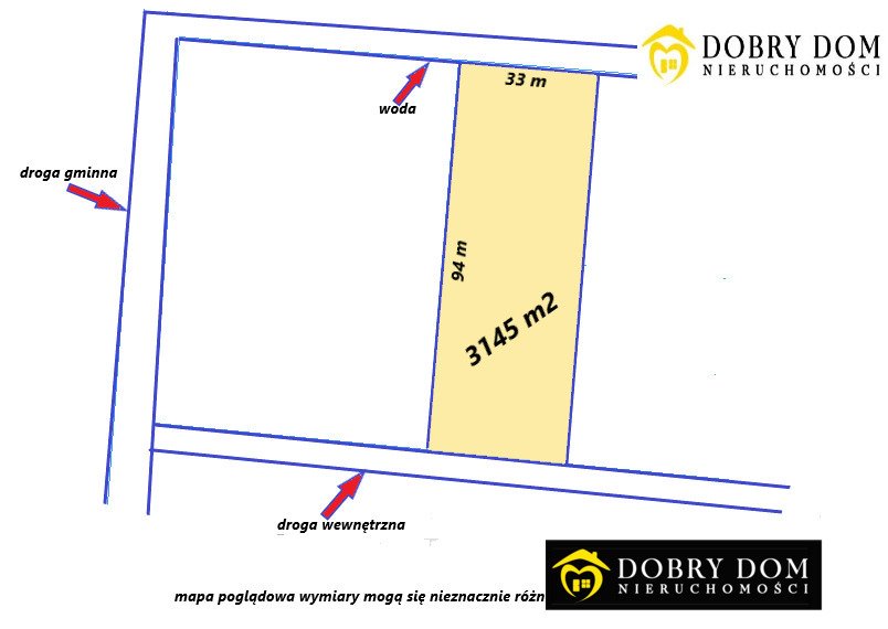 Działka rolna 3 145 m² z możliwością budowy zagrodowej Czarna Białostocka  3 145m2 Foto 1