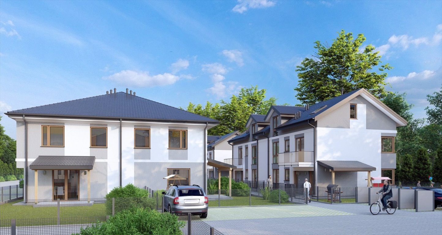 Dwupoziomowy segment z ogrodem w Porosłach - komfort i spokój. Porosły  114m2 Foto 1