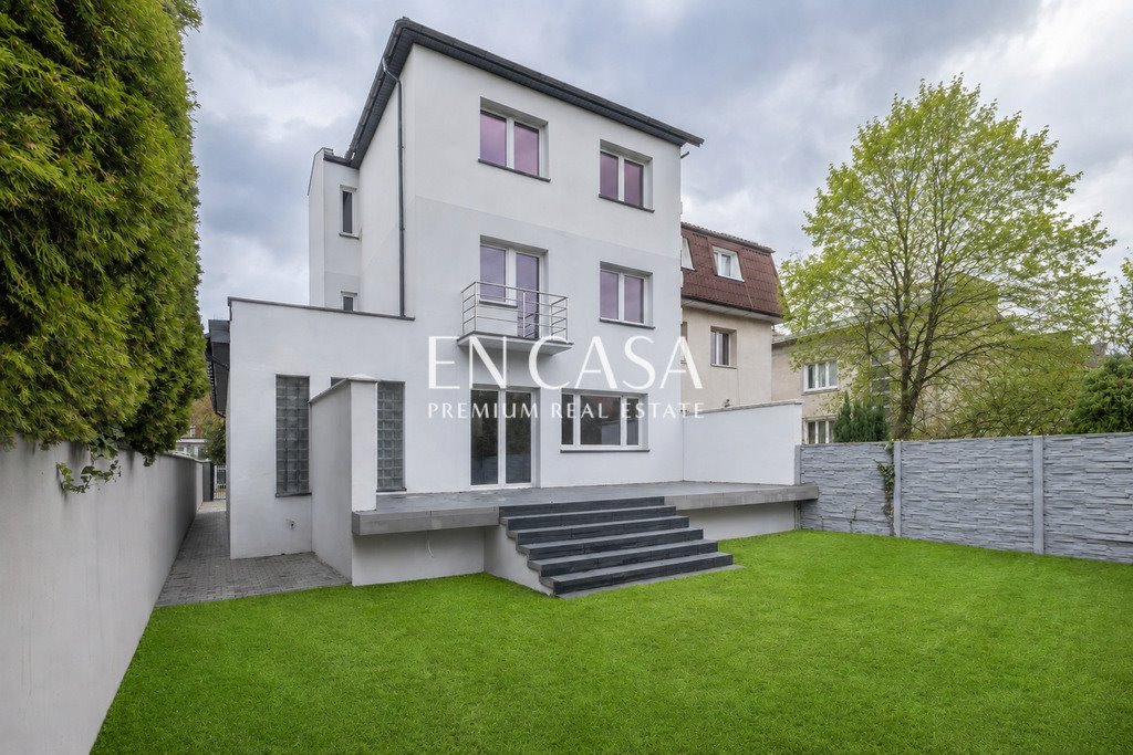 Ekskluzywny dom bliźniaczy 333 m² z ogrodem na Mokotowie Warszawa, Mokotów  333m2 Foto 1