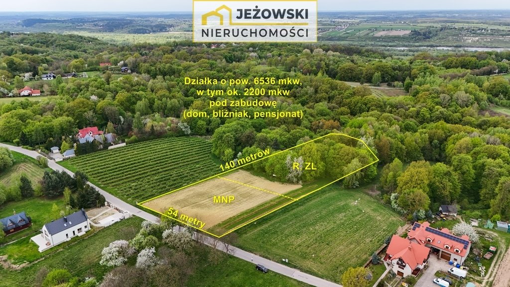 Działka budowlana na sprzedaż Kazimierz Dolny  6 536m2 Foto 1