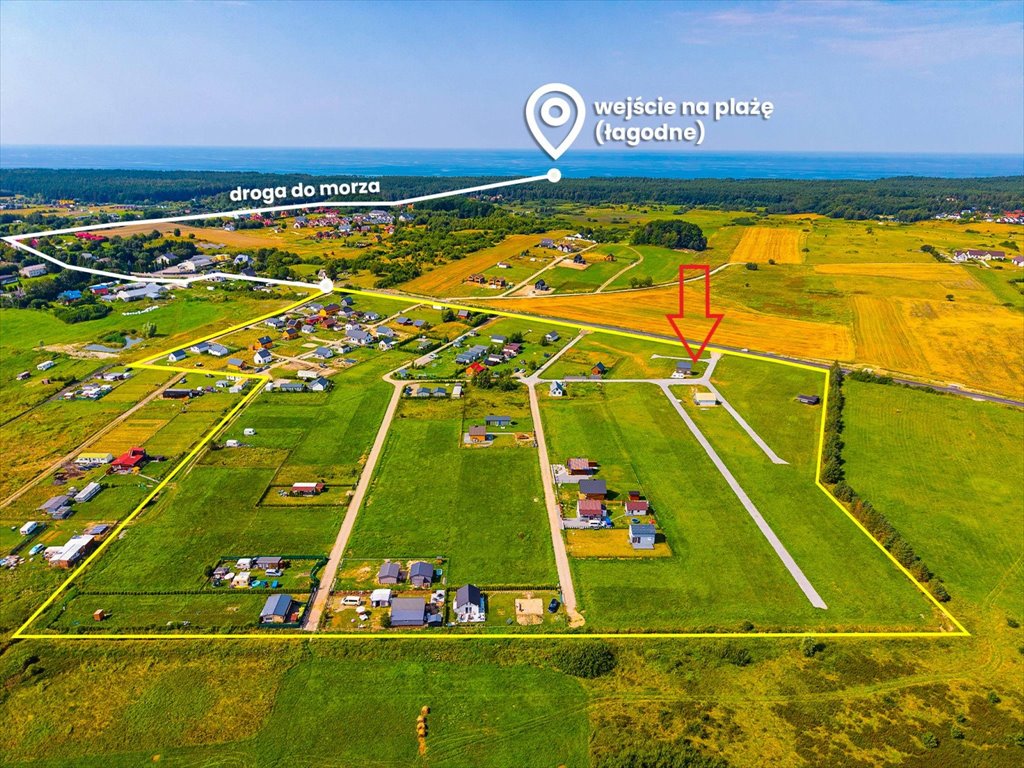 Na sprzedaż działka 307 m² z mediami i możliwością łączenia Rusinowo, Rusinowo  310m2 Foto 1