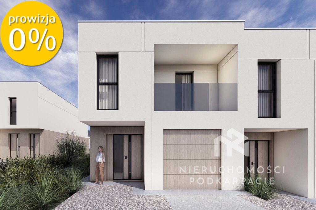 Nowoczesny dom w zabudowie szeregowej z wysokiej jakości wykończeniem Rzeszów, św. Marcina  83m2 Foto 1