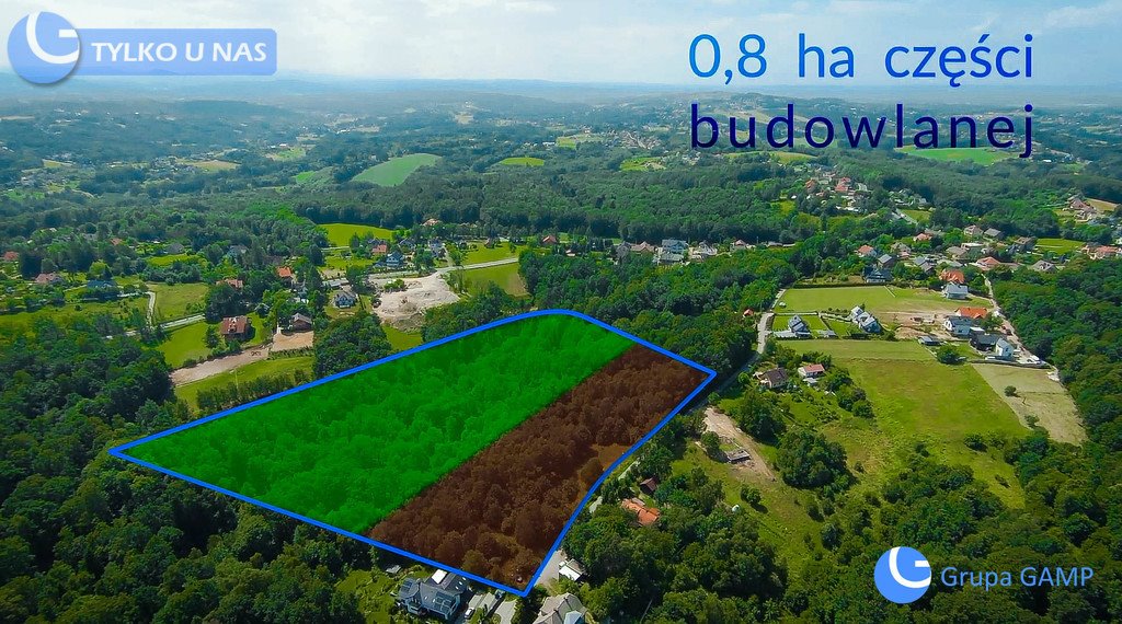 Działka budowlana na sprzedaż Świątniki Górne, Spokojna  25 100m2 Foto 1