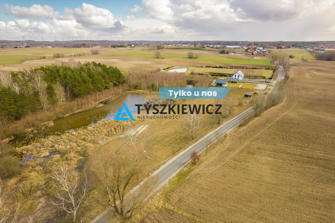 Działka przemysłowo-handlowa na sprzedaż Nowa Wieś Kościerska  1 536m2 Foto 1