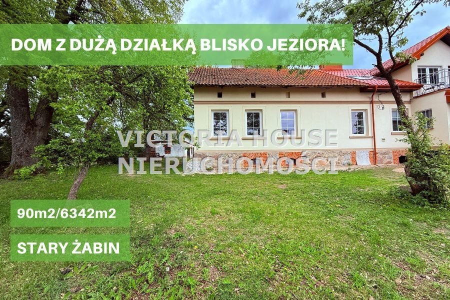 Dom z potencjałem i dużą działką blisko jeziora! Żabin  208m2 Foto 1