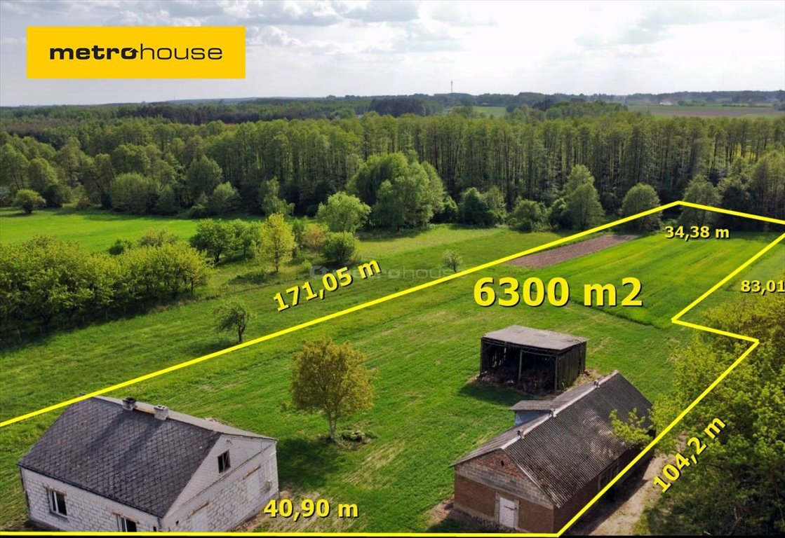 Działka 6300 m2 z domem do remontu w Świeszewie Świeszewo  6 300m2 Foto 1