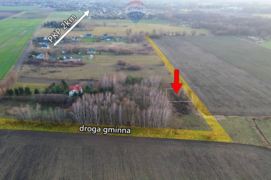 Działka rolna na sprzedaż Jaktorów, Pomorska  924m2 Foto 1