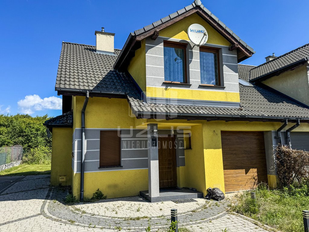 Komfortowy bliźniak z garażem i ogrodem, 127 m² Borkowo, Nasza  127m2 Foto 1