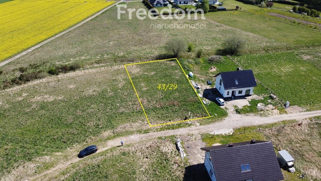 Polecam działkę 1432 m² pod dom jednorodzinny z mediami Dygowo, Lawendowa  1 432m2 Foto 1