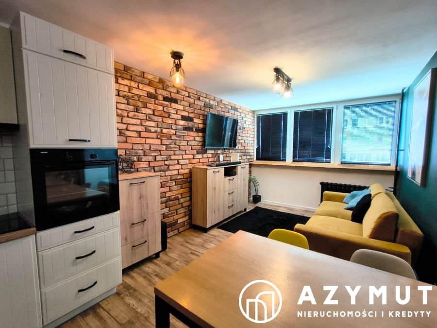 Stylowe 2-pokojowe mieszkanie z loftowym designem w centrum Lubina Lubin, Niepodległości  38m2 Foto 1