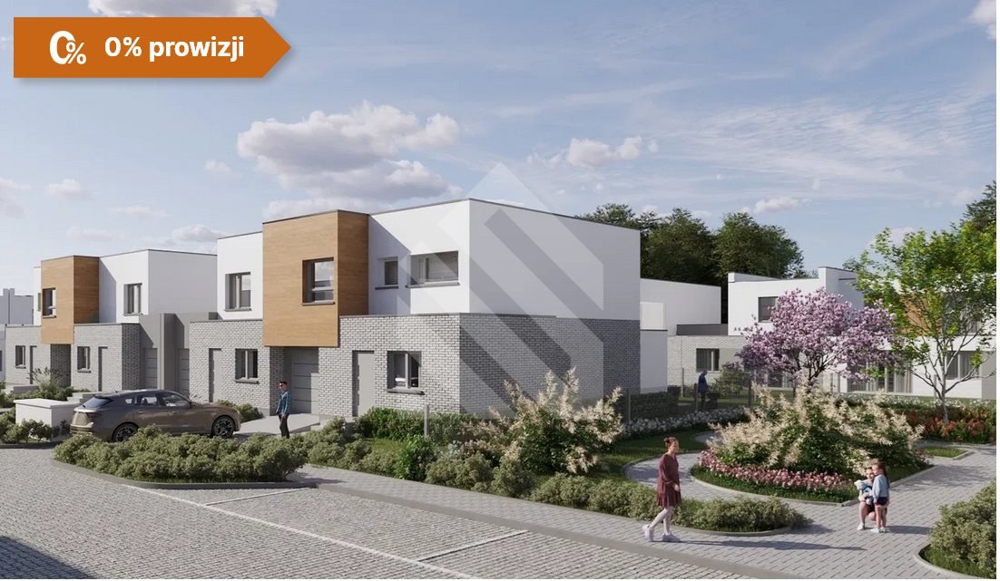 Nowoczesny dom szeregowy 136m2 z garażem i ogrodem polecam! Bydgoszcz, Fordon, Nad Wisłą  136m2 Foto 1