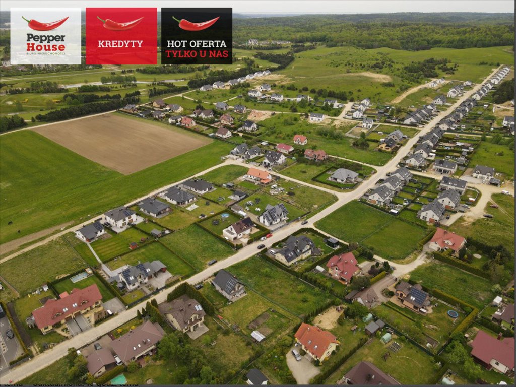 Działka budowlana 1158 m² w Gowinie, spokojna okolica - polecam!: Gowino: Równa