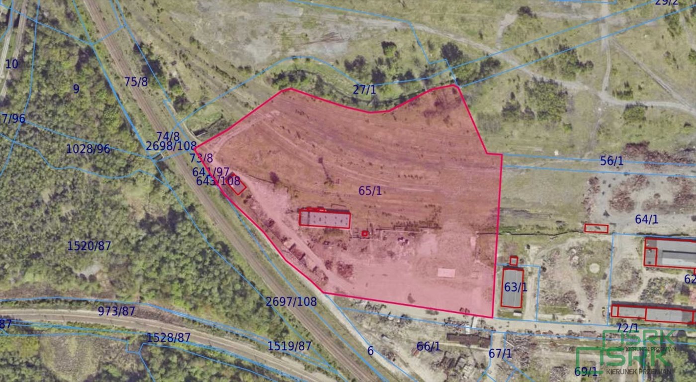 Do sprzedania działka przemysłowa 38 408 m² z zabudowaniami Zabrze, Makoszowy, Makoszowska  38 408m2 Foto 1
