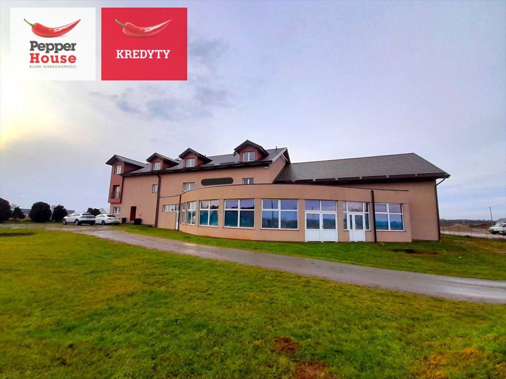 Unikalny obiekt 1220 m² z warsztatem, hotelem i restauracją Małkowo, Gdyńska  1 220m2 Foto 1