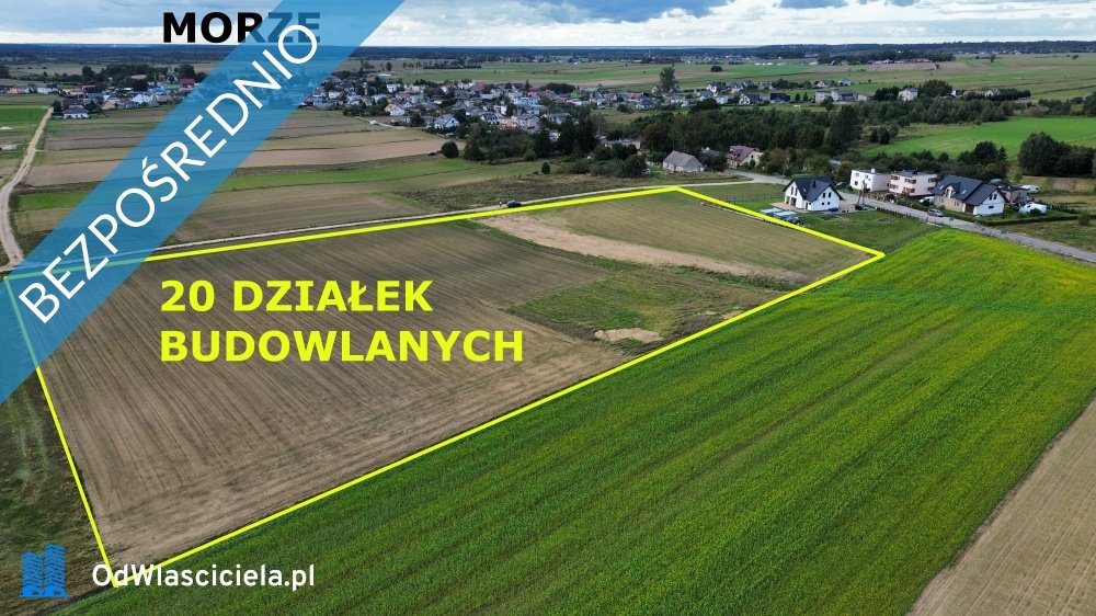 Działka budowlana na sprzedaż Strzelno, Miodowa  1 004m2 Foto 1